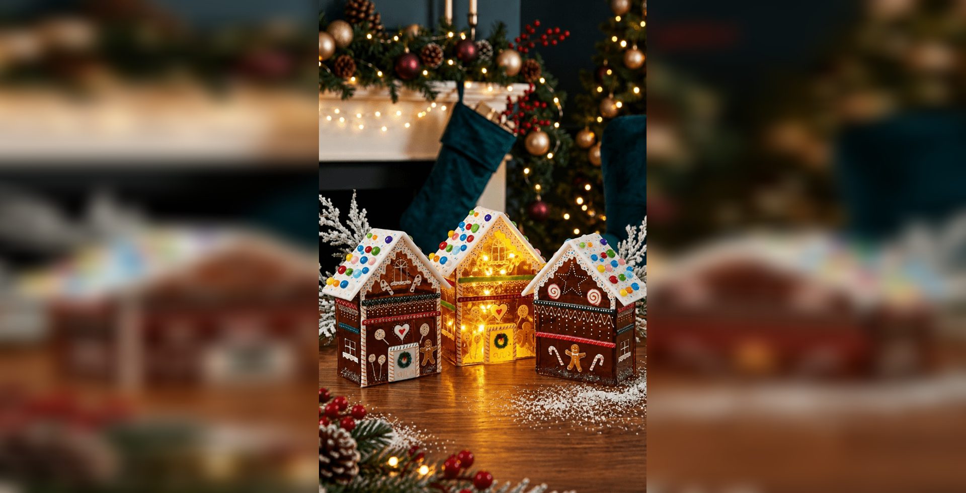 Christmas Programme: Glass Making Gingerbread House - The Linskill Centre