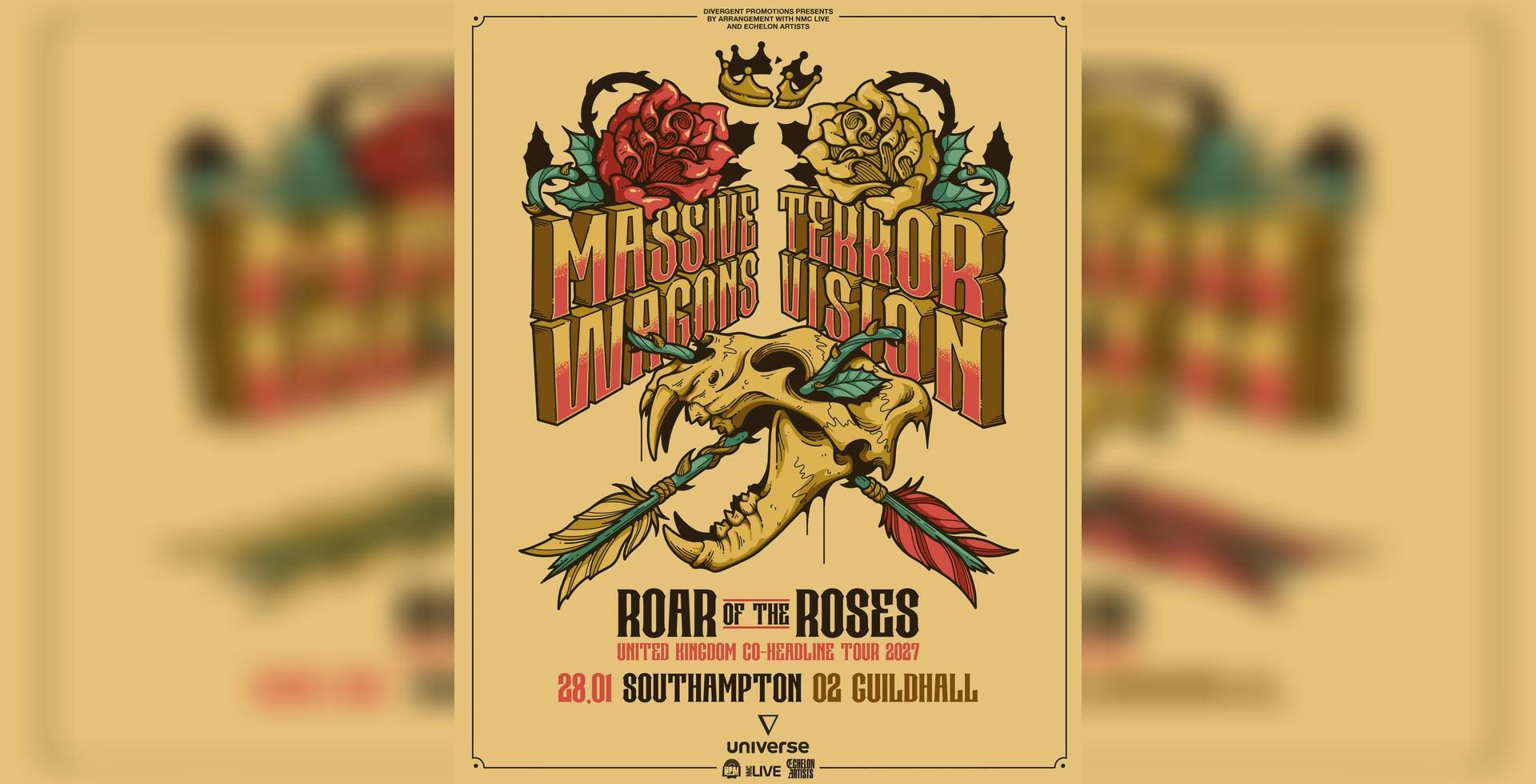 Massive Wagons + Terrorvision - Northumbria University Students' Union