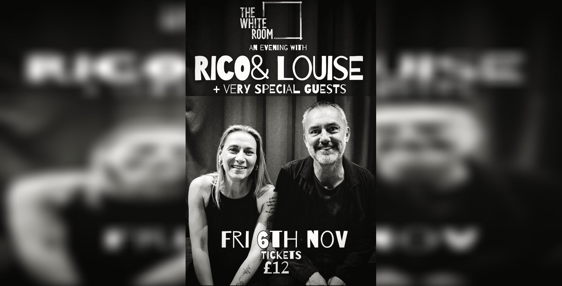 Rico & Louise + Special Guests - Live Unplugged @ the White Room Music Cafe - White Room Music Cafe