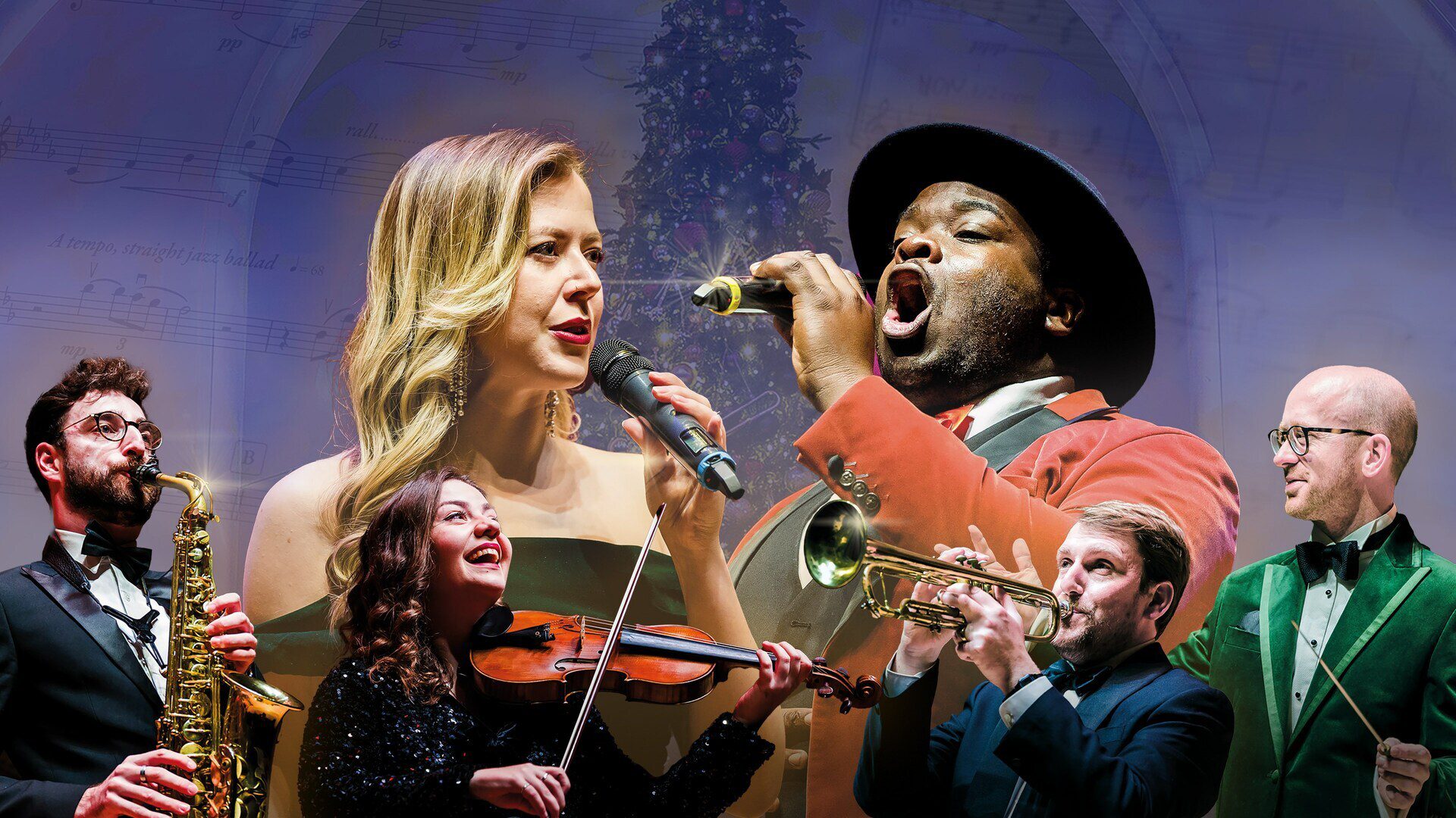 Down for the Count Swing Orchestra: Swing Into Christmas - The Glasshouse International Centre for Music