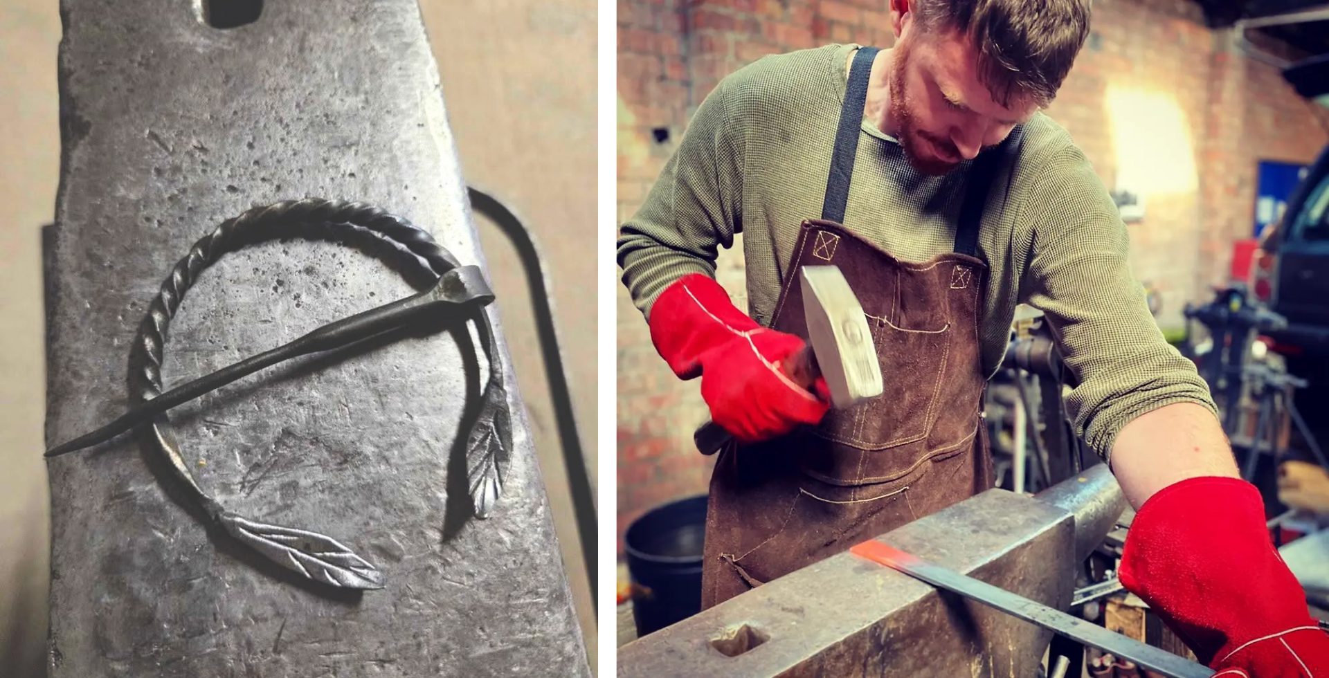 Viking Brooch Blacksmithing Workshop - Land of Oak & Iron at Neville Hall