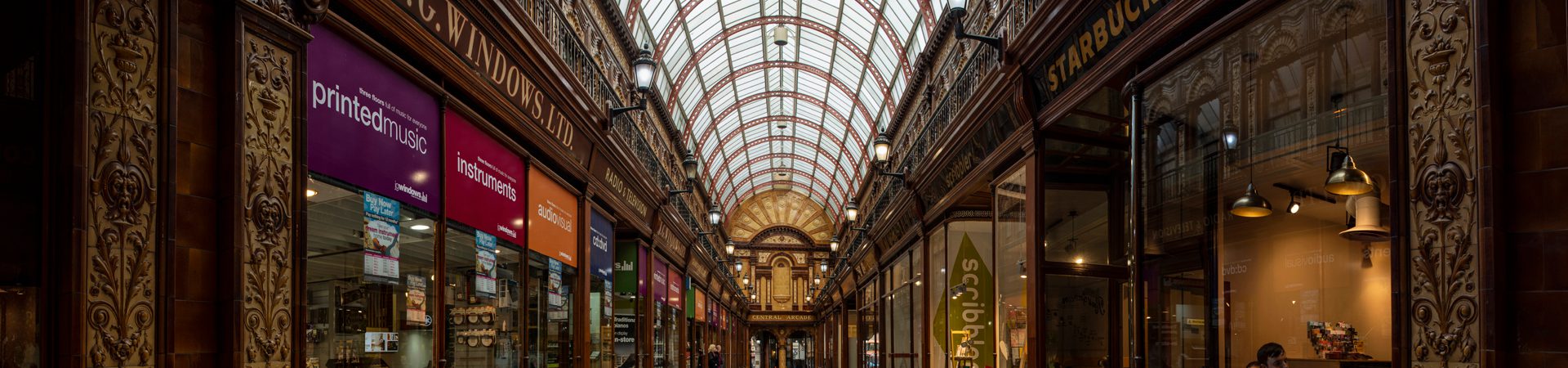 Vintage Central Arcade Newcastle City Centre