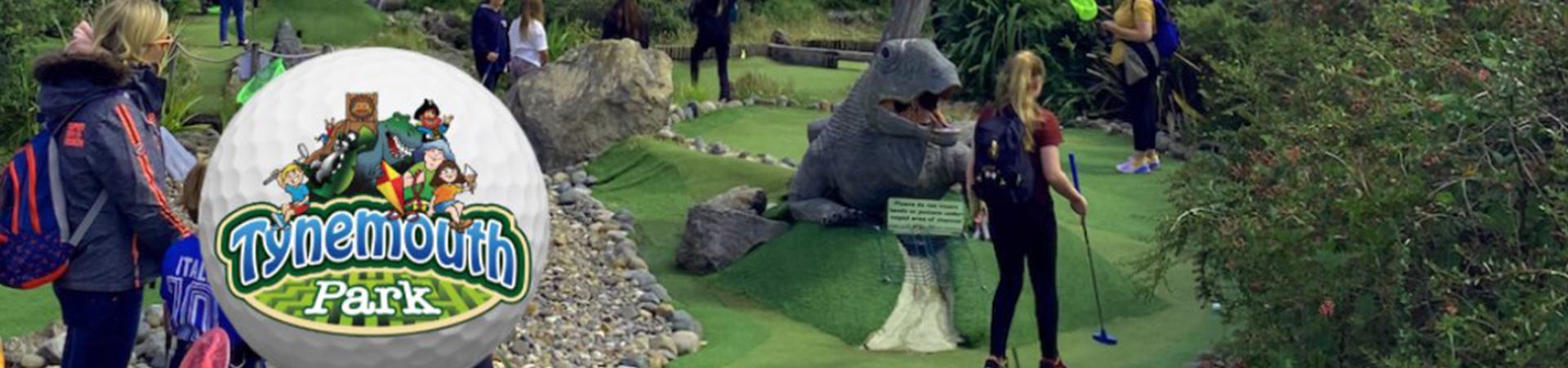 Tynemouth Park and Lost World Mini Golf near Newcastle