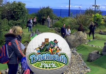 Tynemouth Park and Lost World Mini Golf near Newcastle