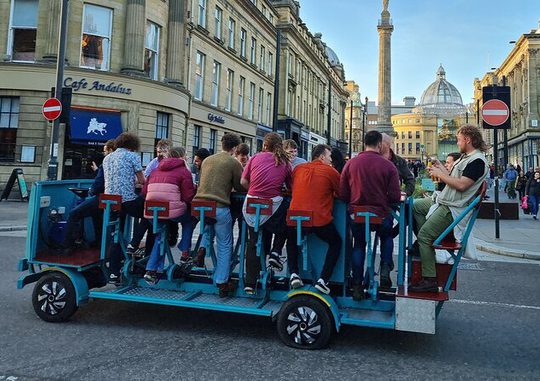Beer Bike Tour of Newcastle NewcastleGateshead