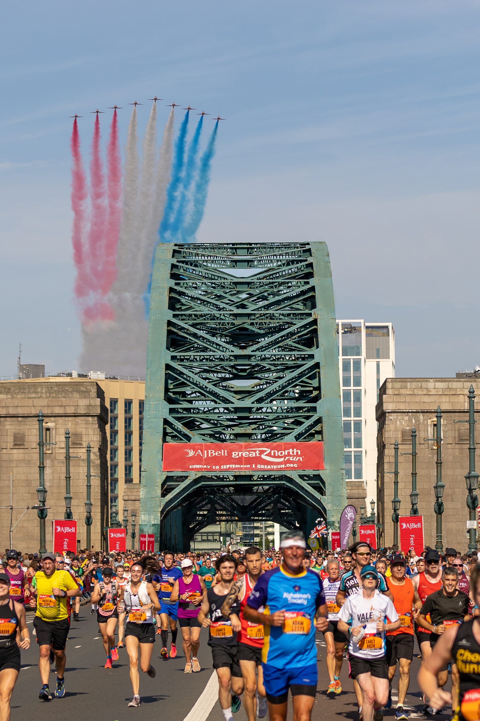 AJ Bell Great North Run 2026 at Neville Hall