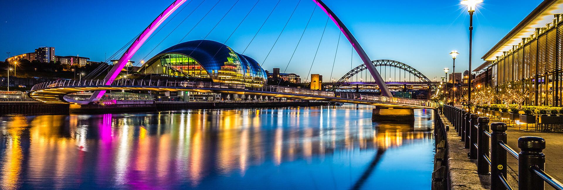 River tyne and bridge