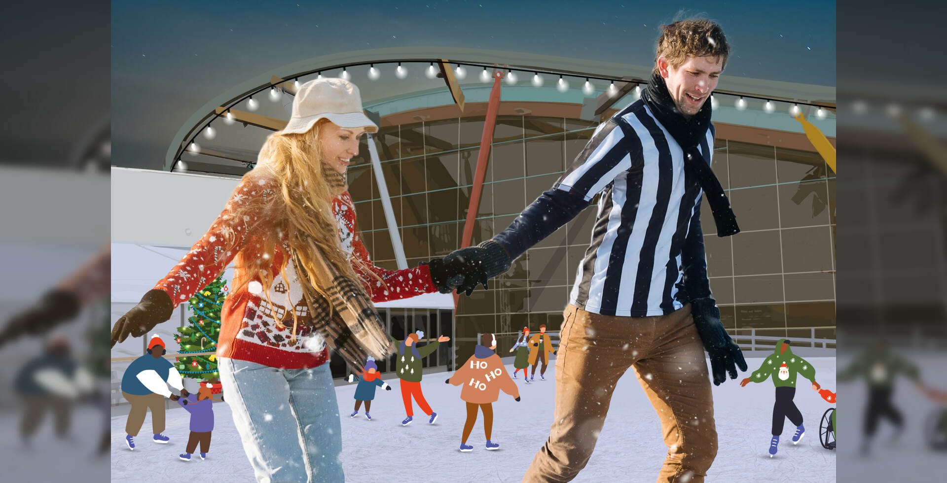 Toon Tunes on Ice - Newcastle's Outdoor Ice Rink - Life Science Centre