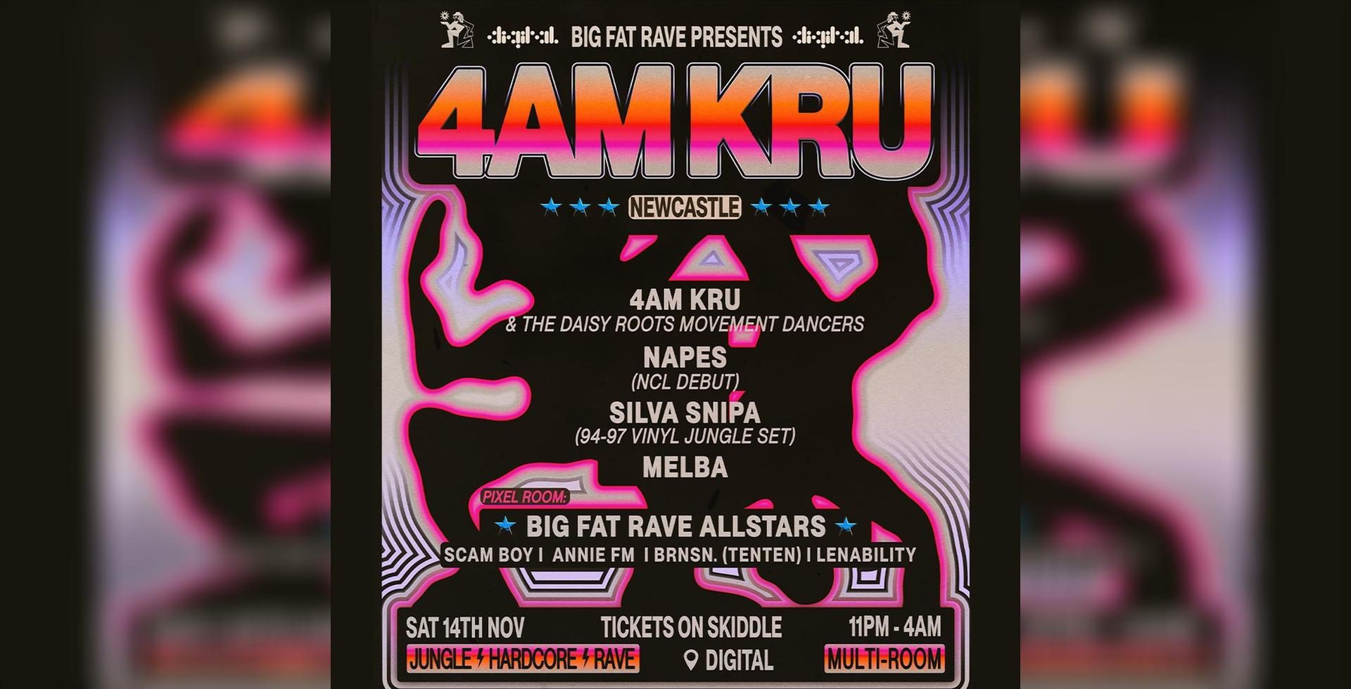 Big Fat Rave: 4am Kru, Napes, Silva Snipa & Many More! - Digital